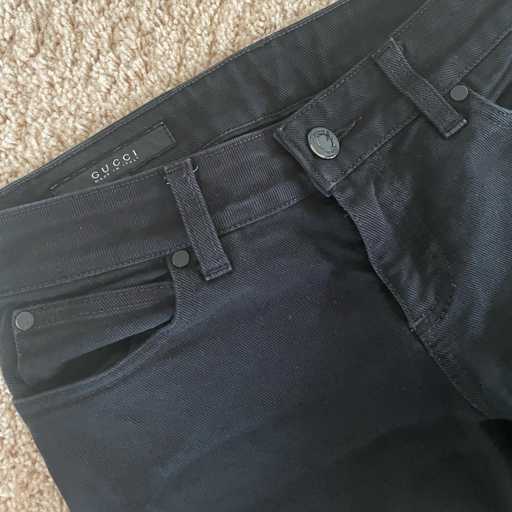 GUCCI Black Denim